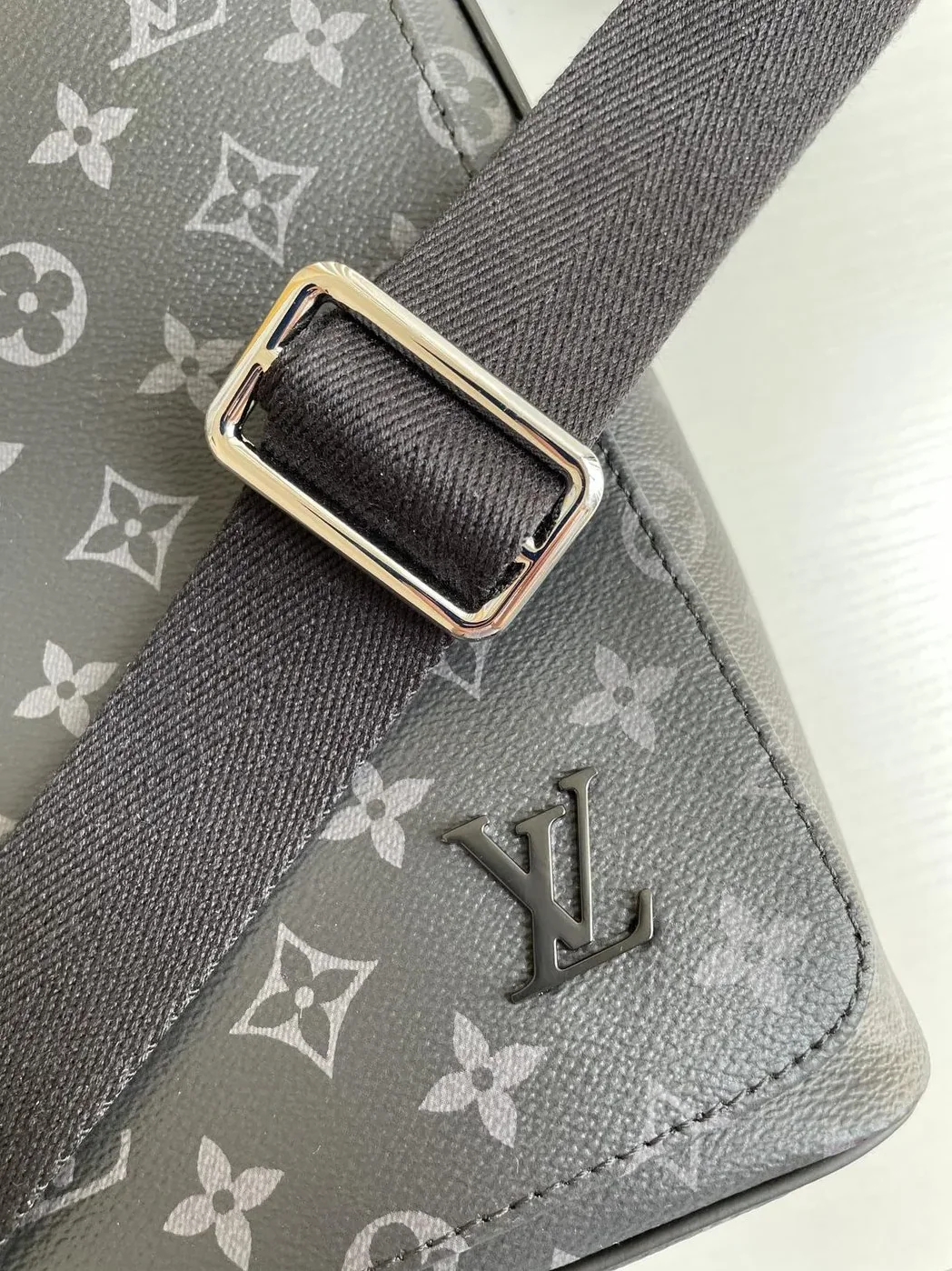 Louis Vuitton District MM Monogram Eclipse Canvas