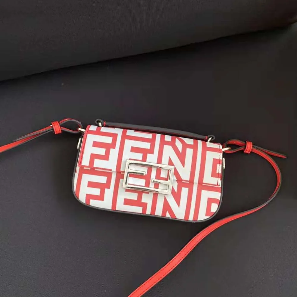Fendi Baguette Lunar New Year Capsule Two for Women in Tone Leather Bag Fendi Baguette Lunar New Year Capsule Two for Women in Tone Leather Bag