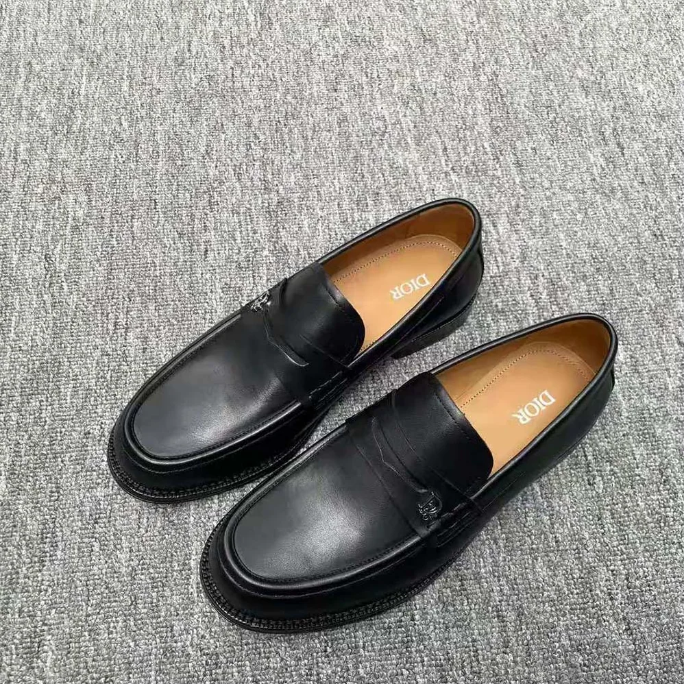 Dior Granville Loafer Black Smooth Calfskin for Men Dior Granville Loafer Black Smooth Calfskin for Men
