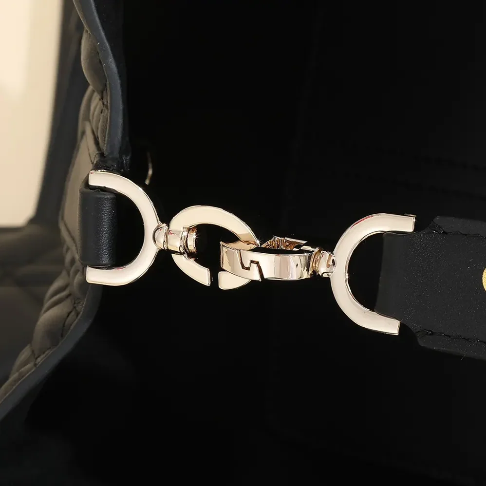 Dior Small Dior Toujours Bag Black Macrocannage Calfskin for Women