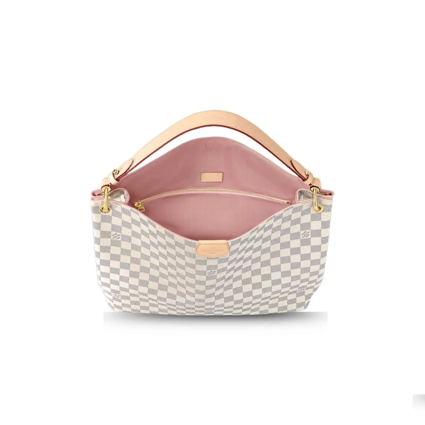 Louis Vuitton Graceful MM Damier Azur Bag / Louis Vuitton Graceful MM Damier Azur Bag /