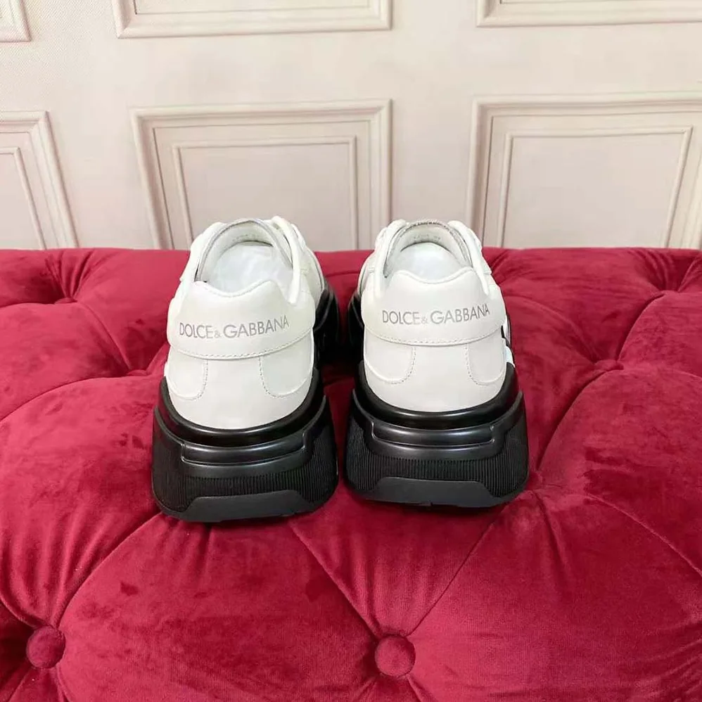Dolce Gabbana D&G Calfskin Daymaster Sneakers for Women in Black Dolce Gabbana D&G Calfskin Daymaster Sneakers for Women in Black