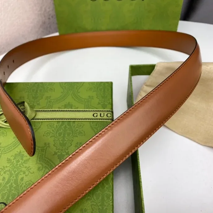 Gucci Blondie Belt Brown, GG for Women Gucci Blondie Belt Brown, GG for Women