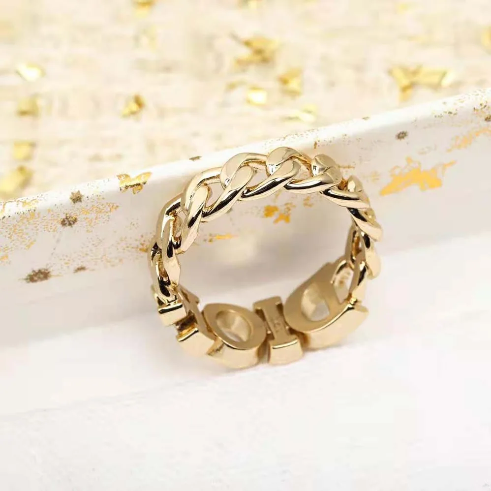Dior Dio(r)evolution Ring Gold for Women in Finish Metal