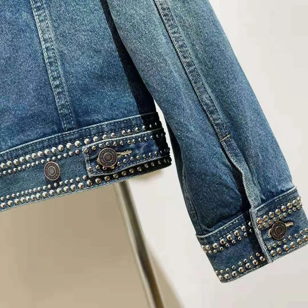 Celine Le Palace Trucker Jacket in Dark Union Wash for Men