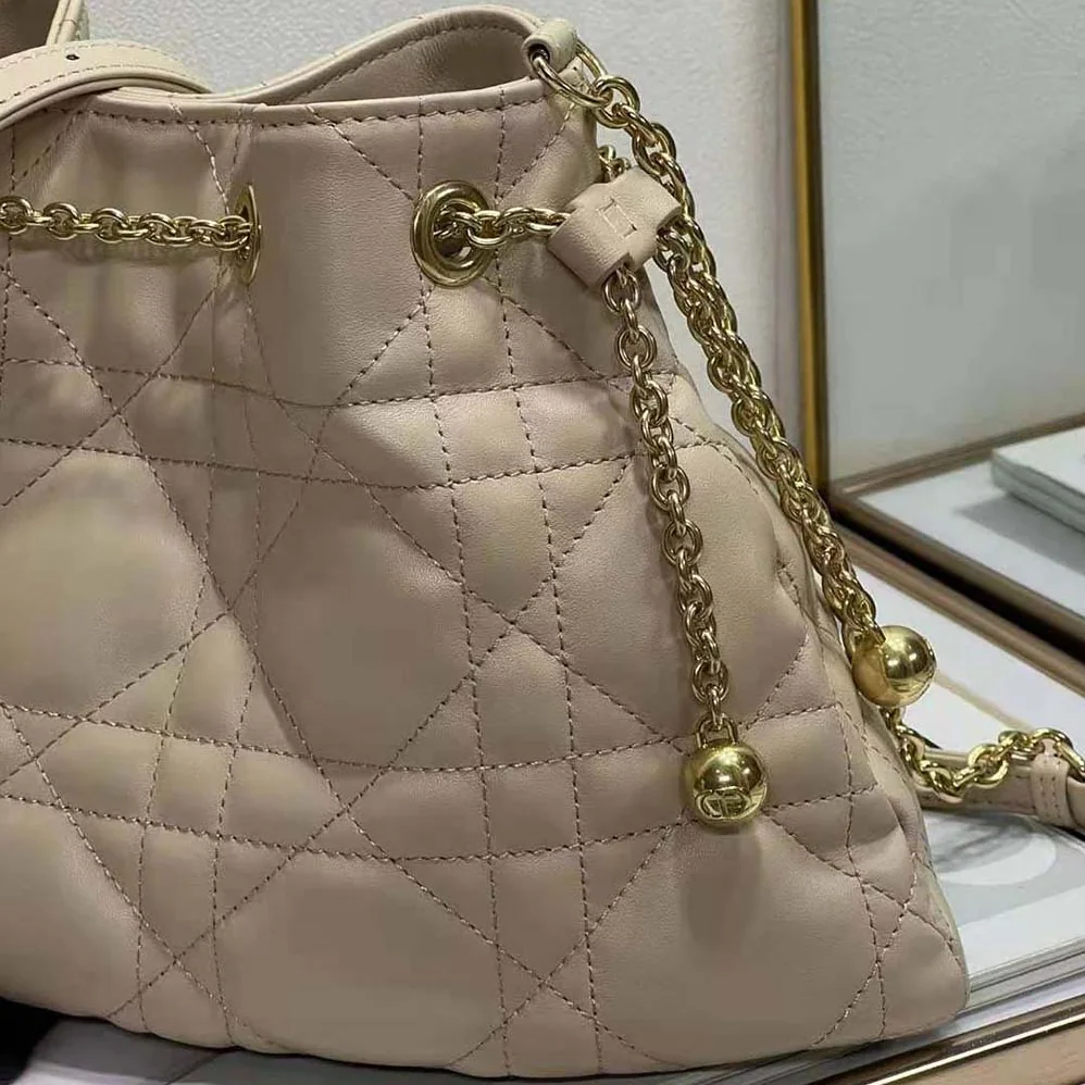 Dior Medium Dior Ammi Bag Sand Pink Supple Macrocannage Lambskin for Women Dior Medium Dior Ammi Bag Sand Pink Supple Macrocannage Lambskin for Women