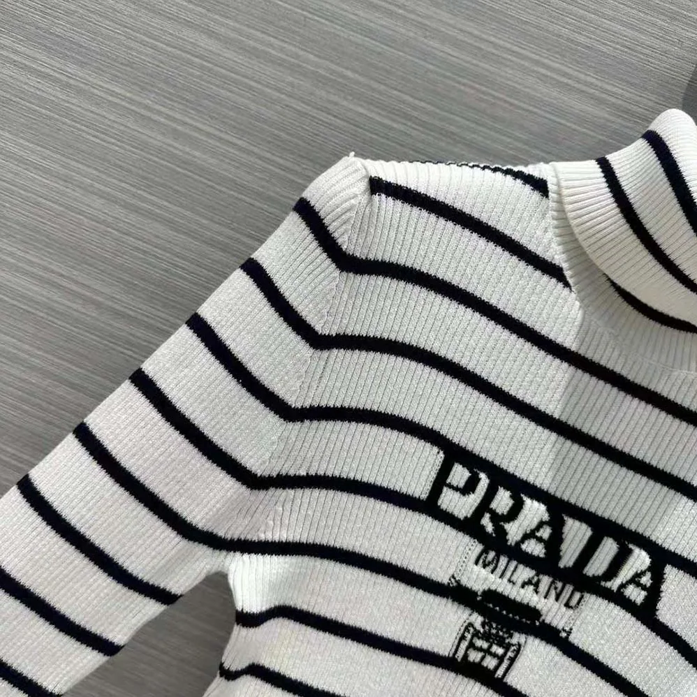 Prada Superfine Wool Turtleneck Sweater for Women