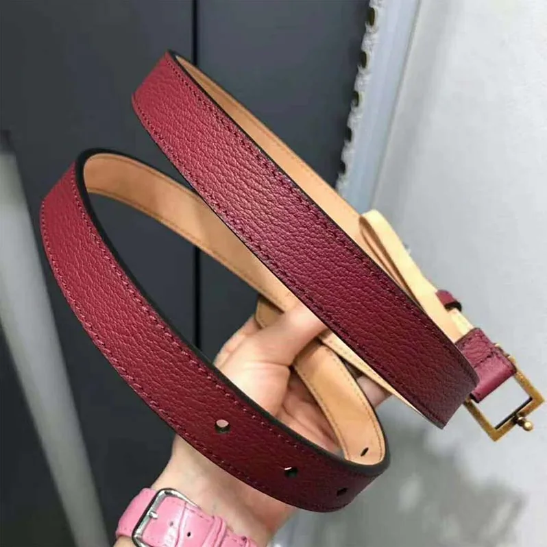 Givenchy Double G Belt in Leather for Women in Maroon