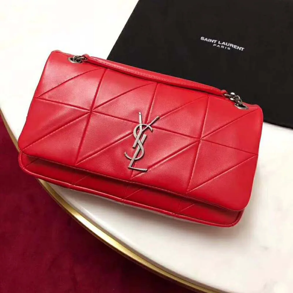 Saint Laurent YSL Jamie Medium “Carre Rive Gauche” Lambskin for Women Saint Laurent YSL Jamie Medium “Carre Rive Gauche” Lambskin for Women
