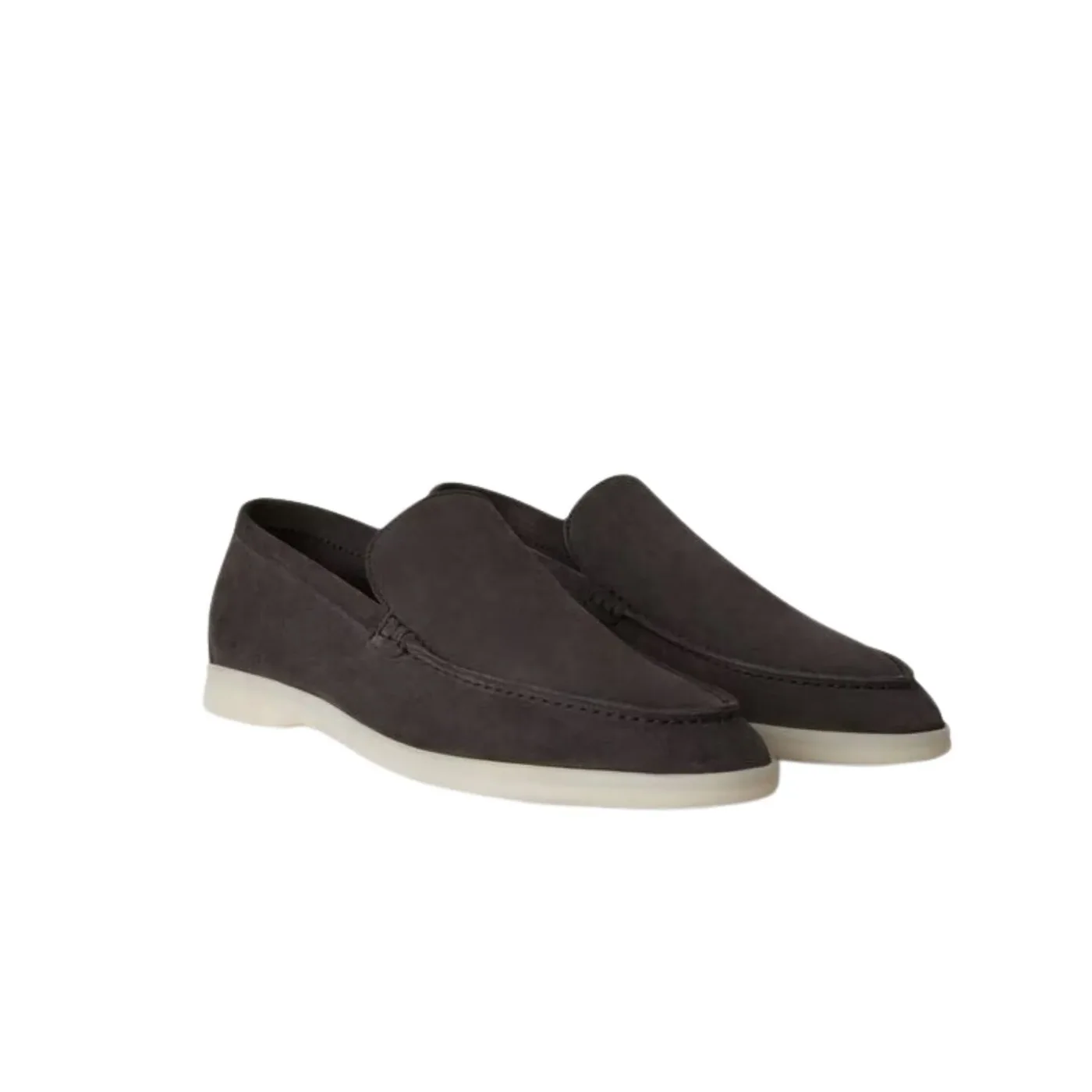 Loro Piana Summer Walk Loafers Caviar FAE8124_MB97