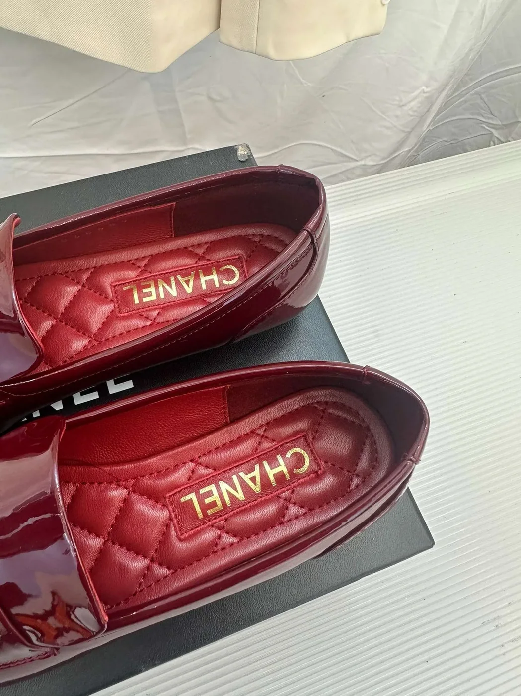 Chanel Goddess Loafers Burgundy Chanel Goddess Loafers Burgundy