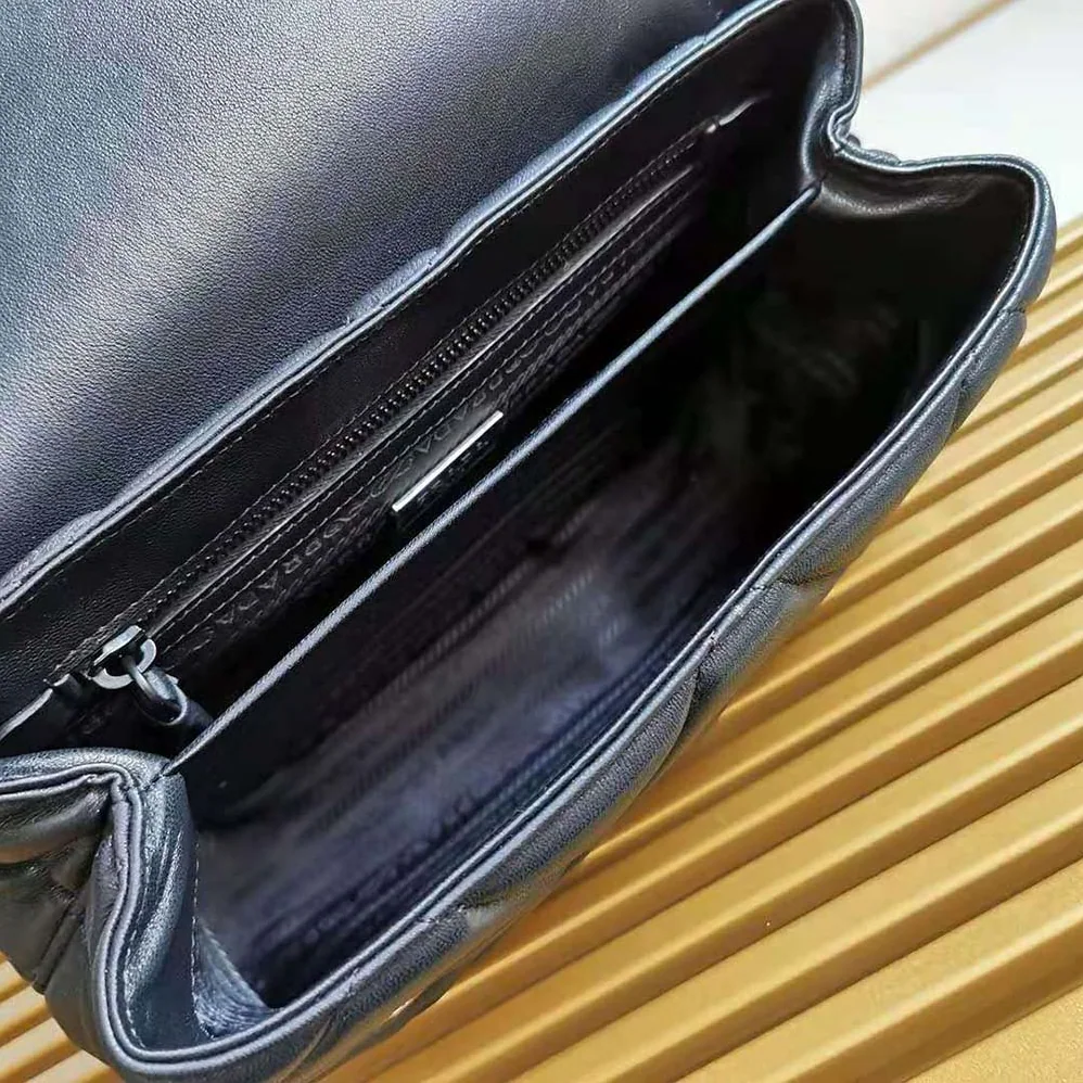 Prada Large Nappa Leather Prada Spectrum Bag for Women in Black Prada Large Nappa Leather Prada Spectrum Bag for Women in Black