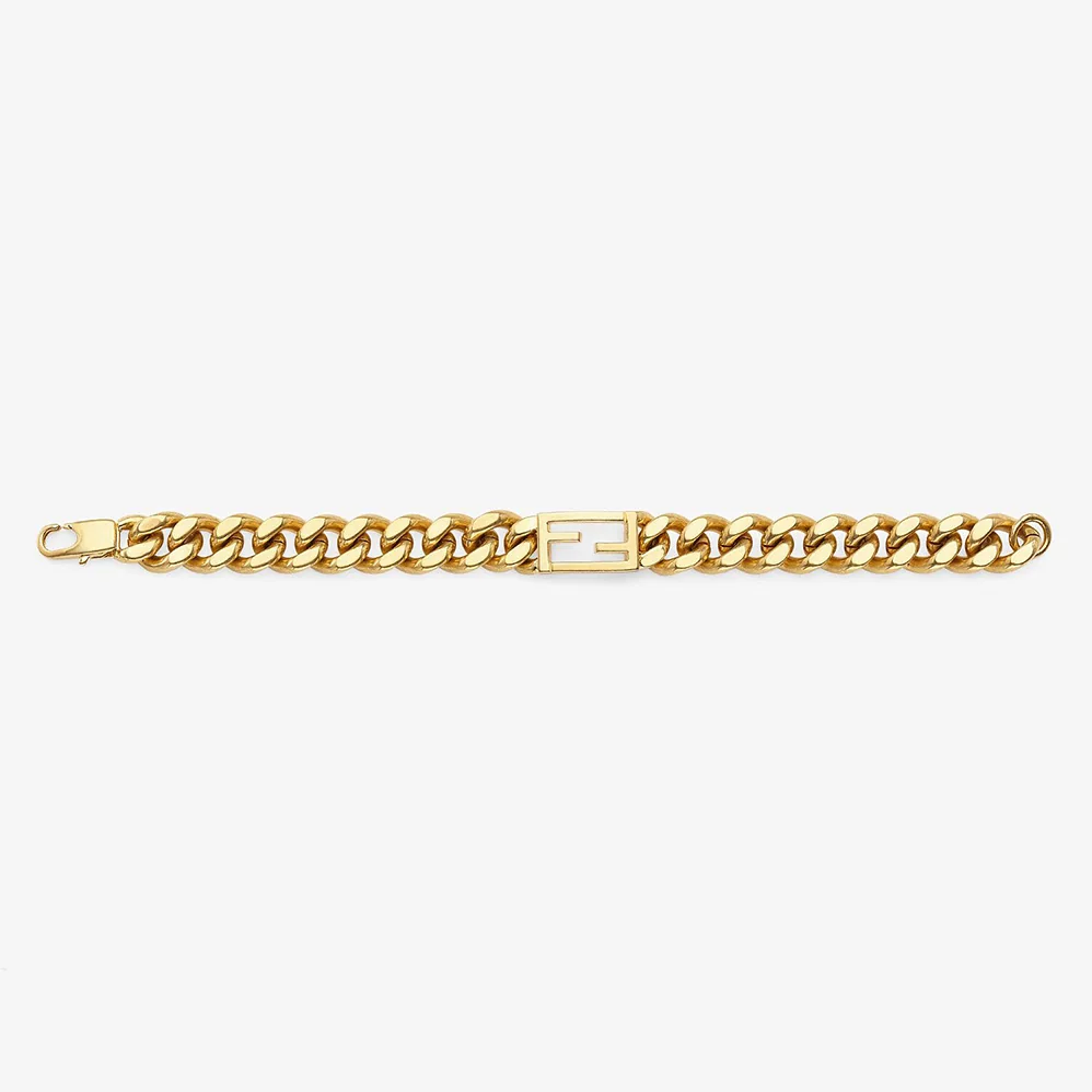 Fendi Baguette Gold for Women in colored Bracelet