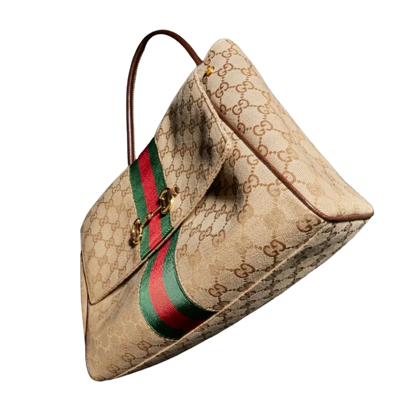 Gucci Paparazzo Medium Top Handle Bag in Chestnut Gold Hardware Gucci Paparazzo Medium Top Handle Bag in Chestnut Gold Hardware