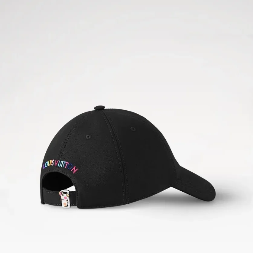Louis Vuitton LV x TM Superflat Cap Black