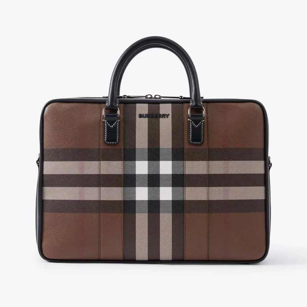 Burberry Ainsworth Briefcase for Men in Brown Burberry Ainsworth Briefcase for Men in Brown