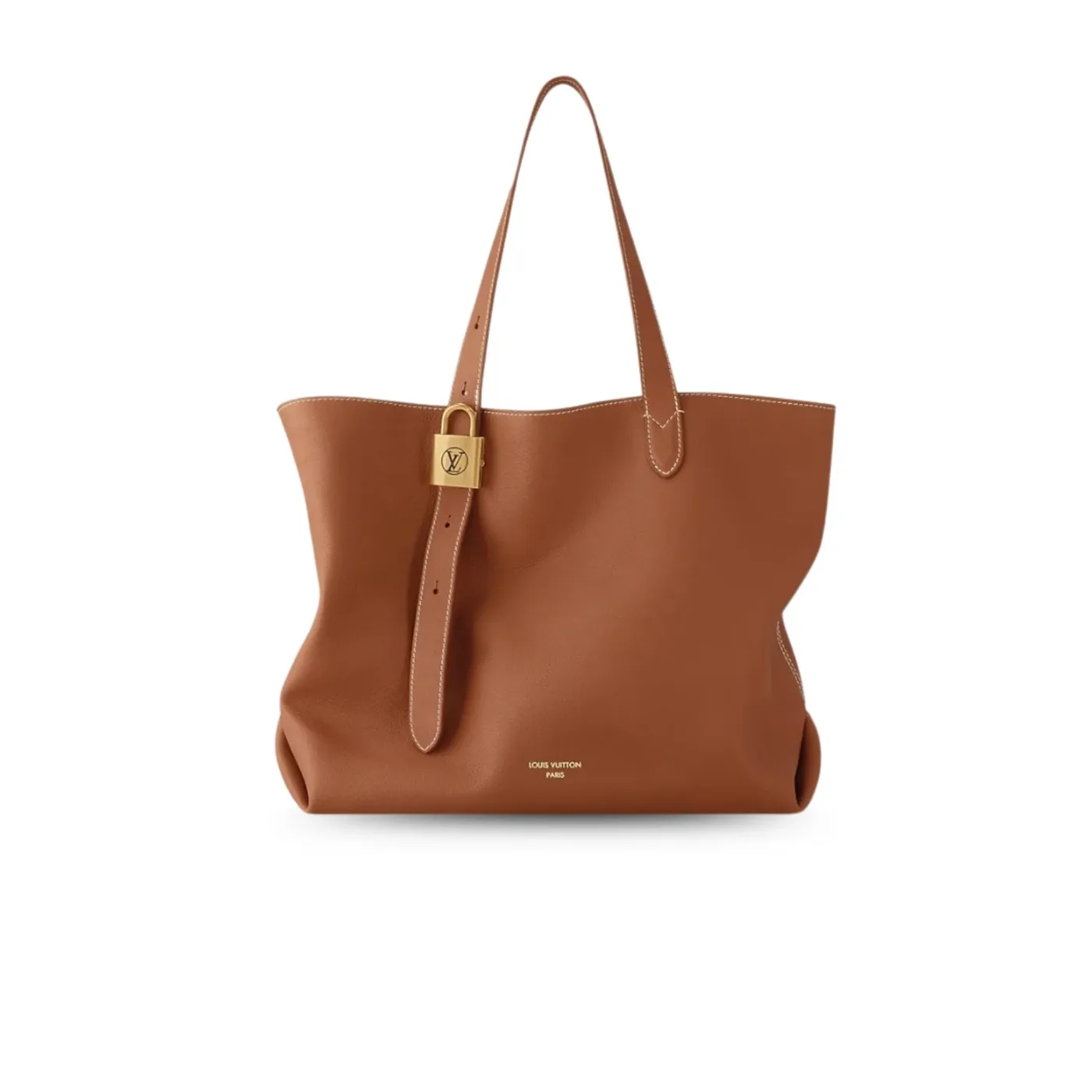 Louis Vuitton Low Key Cabas MM Bag Cognac Brown /