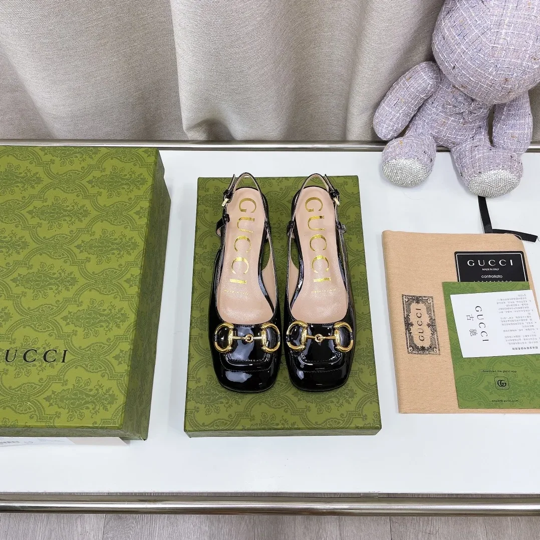 Gucci Slingback With Horsebit Black for Women