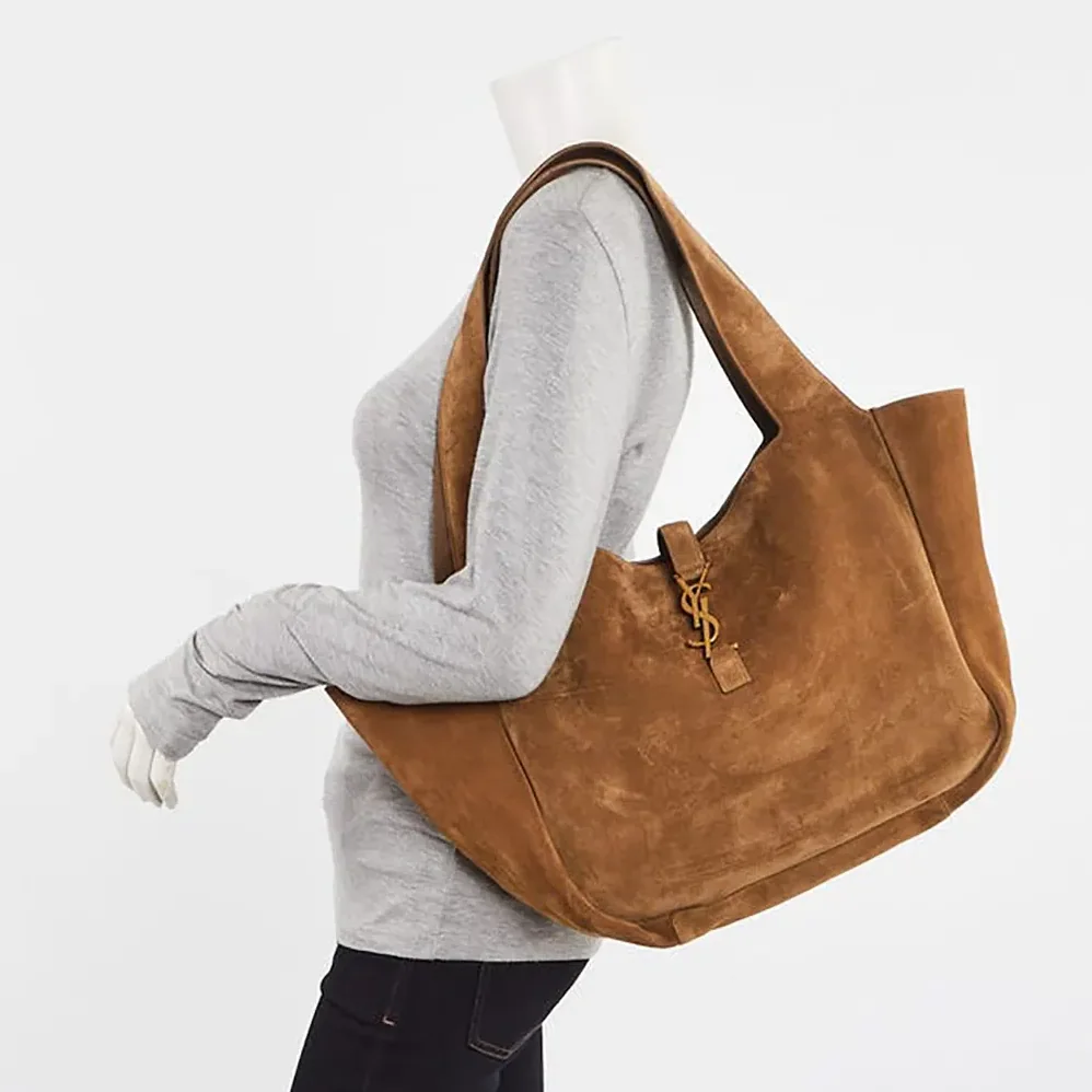 Saint Laurent YSL Le 5 à 7 Bea in Suede for Women Saint Laurent YSL Le 5 à 7 Bea in Suede for Women