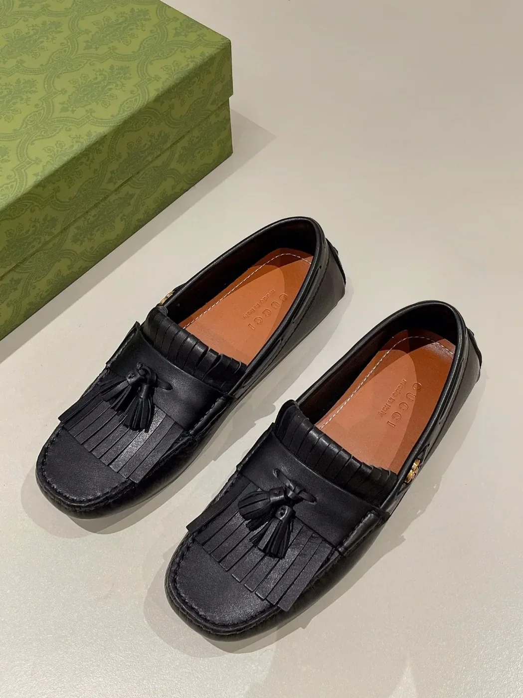 Gucci Loafer With Driver Interlocking G Black for Men Gucci Loafer With Driver Interlocking G Black for Men