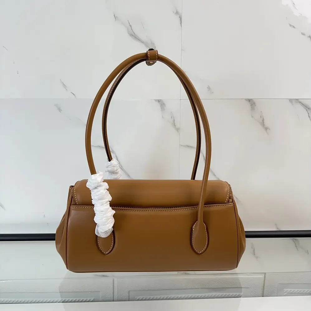 Miu Miu Leather Shoulder Bag for Women in Brown