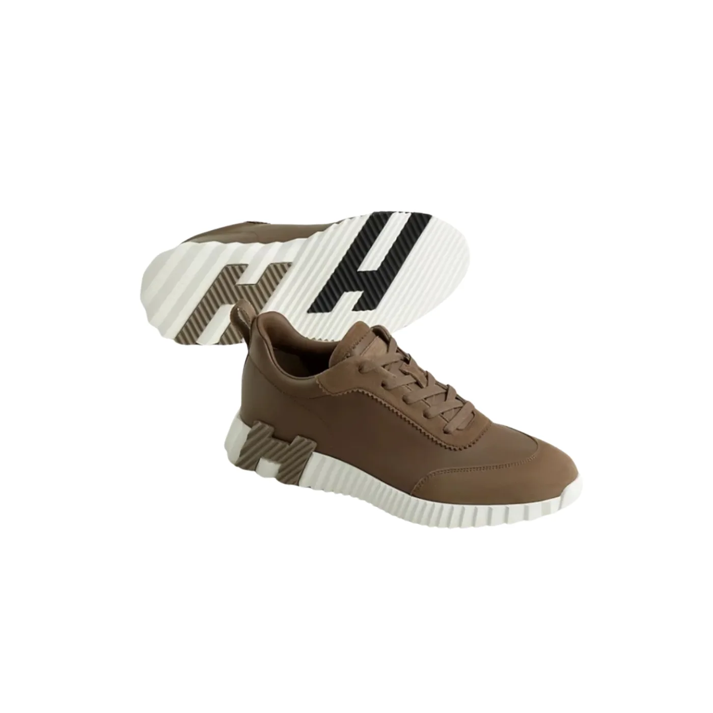 Hermes Bouncing Sneakers Etoupe