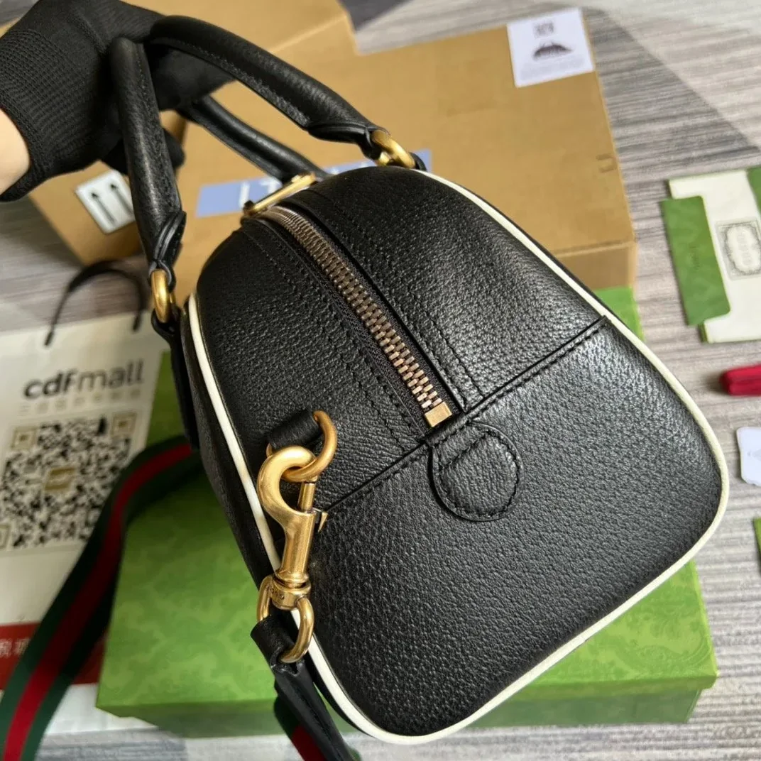 Gucci x Adidas Mini Duffle Bag Black Gucci x Adidas Mini Duffle Bag Black