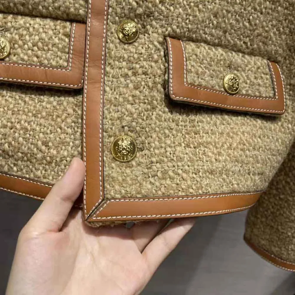 Celine Chasseur Jacket in Mohair Wool for Women