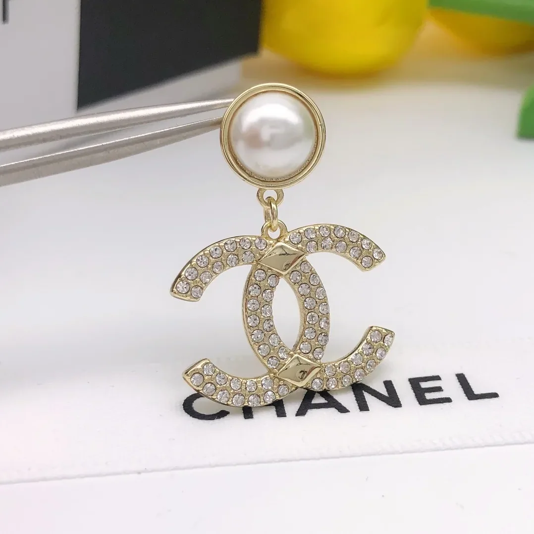 Chanel Earrings Gold Hardware Chanel Earrings Gold Hardware