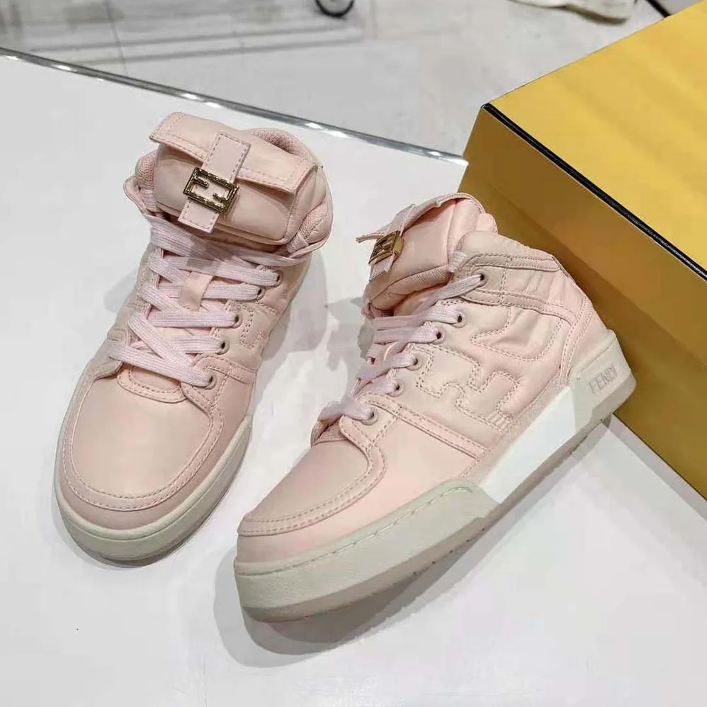 Fendi Match Pink Nylon High for Unisex in Tops Fendi Match Pink Nylon High for Unisex in Tops