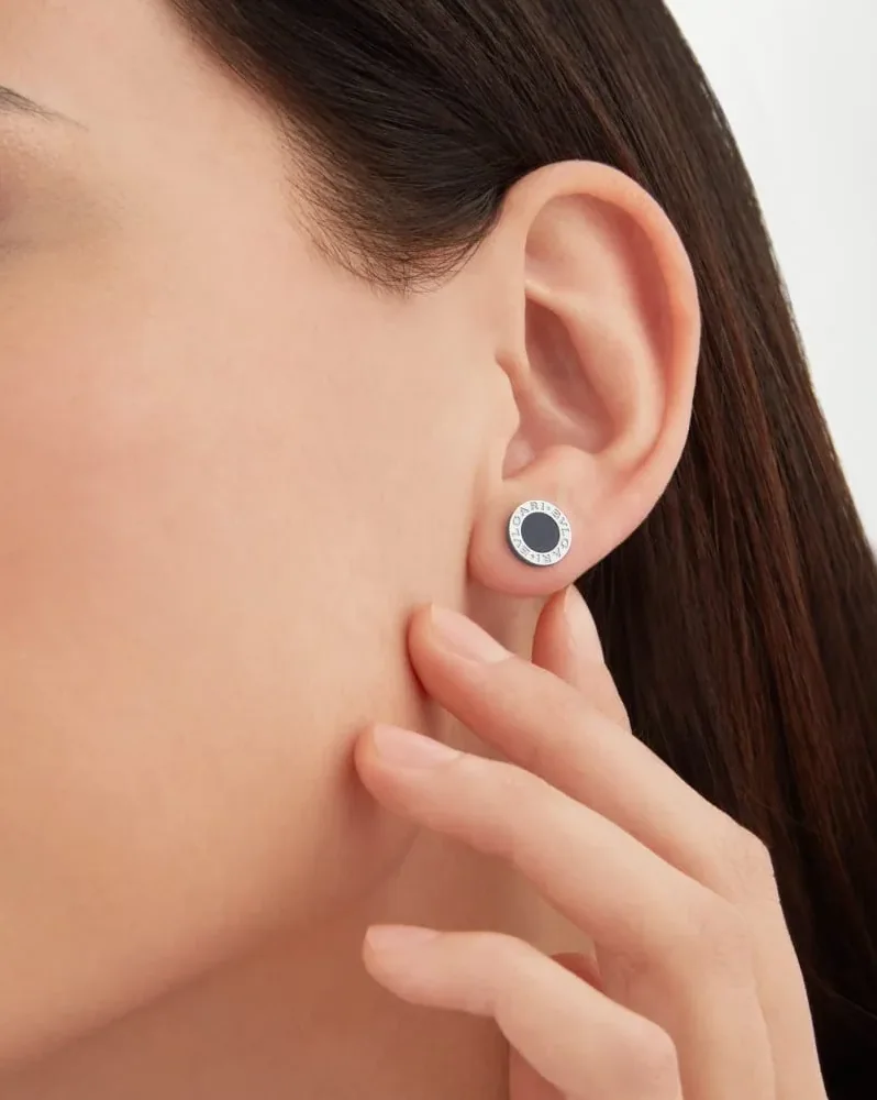 Bvlgari Single Earring White Gold