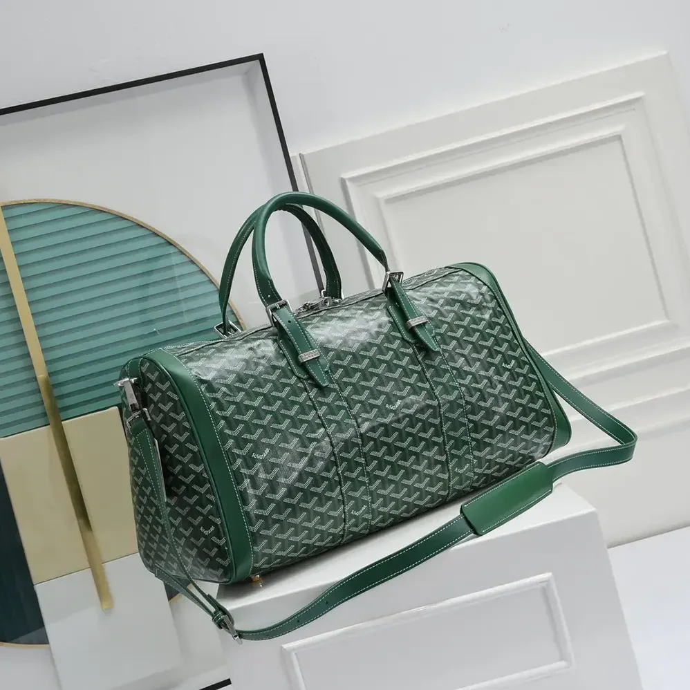Goyard Boston 50 Bag for Unisex in Green Goyard Boston 50 Bag for Unisex in Green