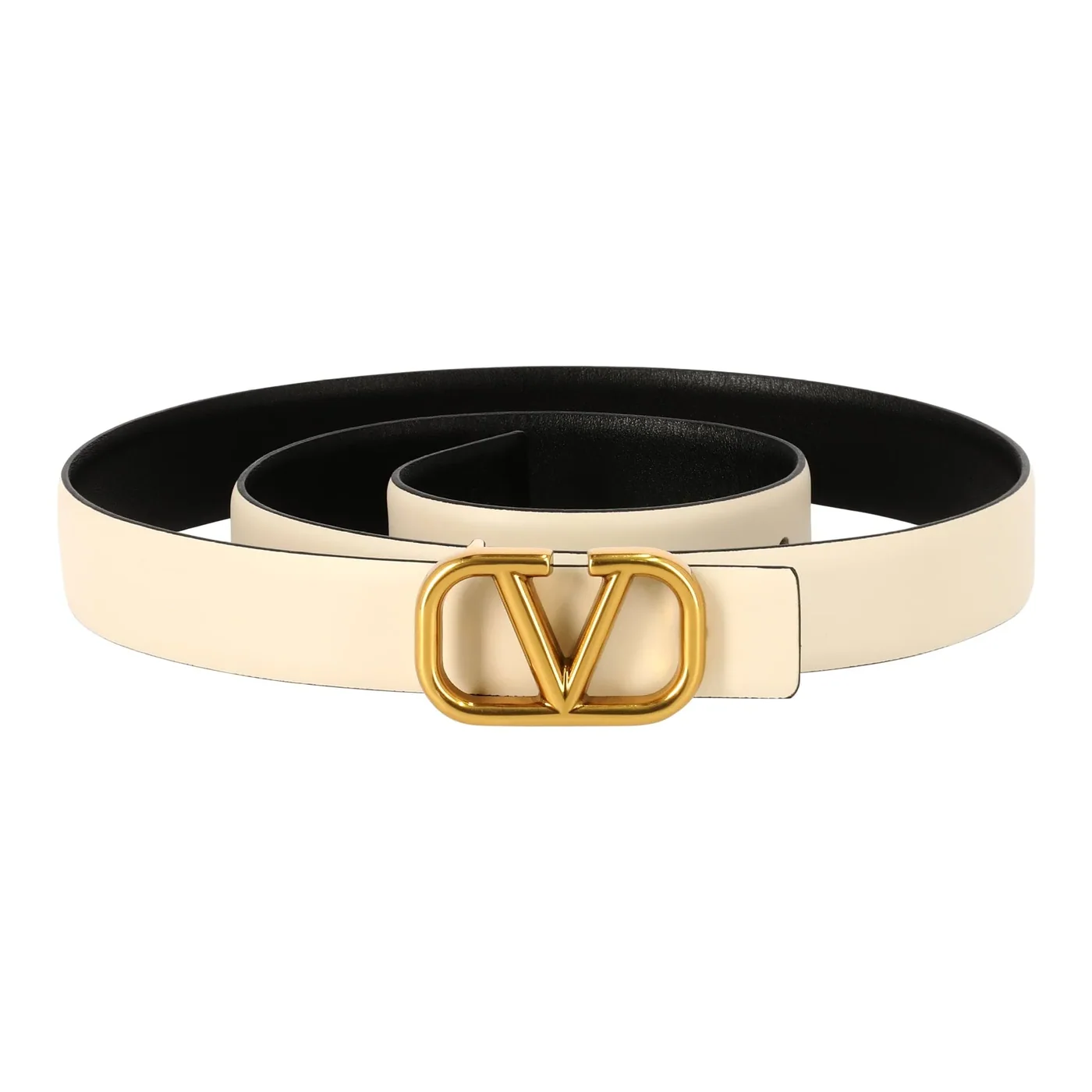 Amazing Gold Buckle Leather Belt