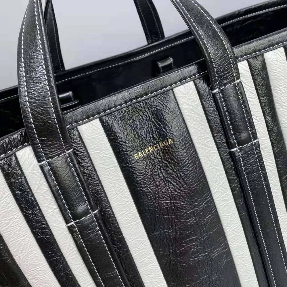 Balenciaga Barbes Large East-West Shopper Bag in Black for Women