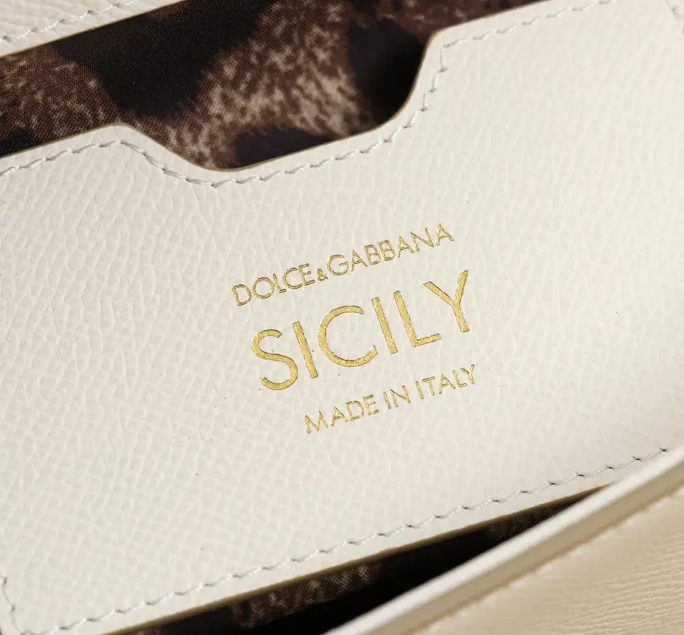 Dolce Gabbana D&G Medium Dauphine Leather Sicily Bag for Women Dolce Gabbana D&G Medium Dauphine Leather Sicily Bag for Women