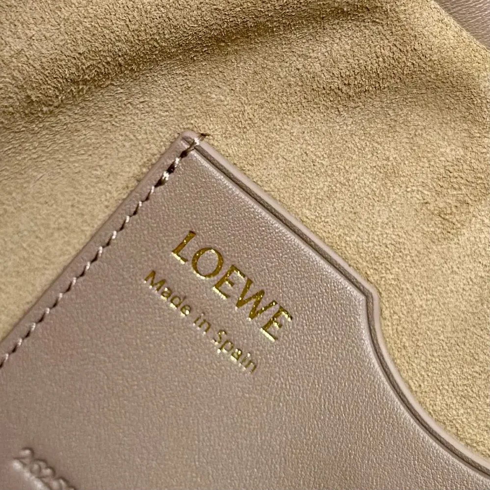 Loewe Medium Ola Bag in Smooth Calfskin for Women in Sandy Loewe Medium Ola Bag in Smooth Calfskin for Women in Sandy