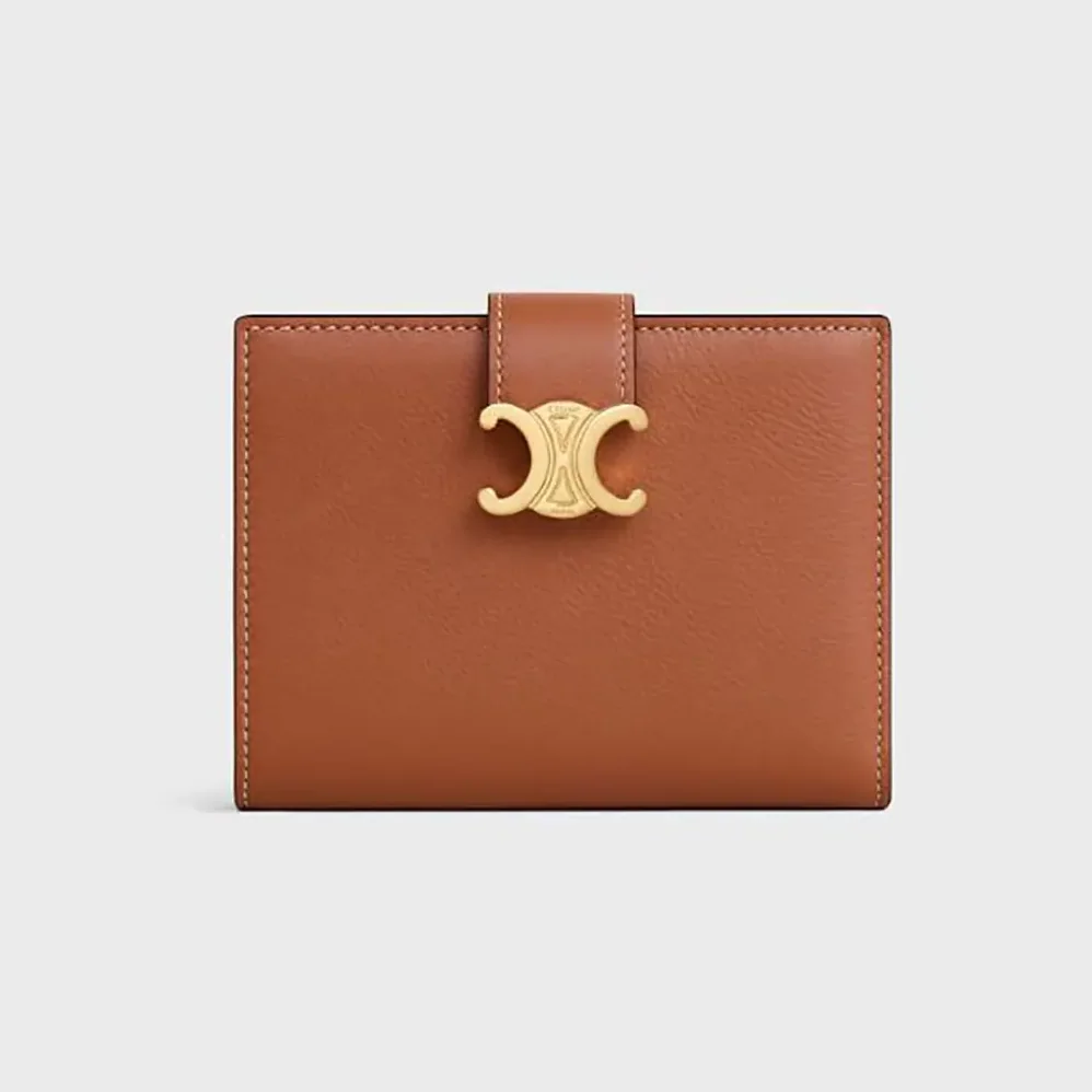 Celine Medium Strap Wallet Nino in Supple Grained Calfskin for Women Celine Medium Strap Wallet Nino in Supple Grained Calfskin for Women
