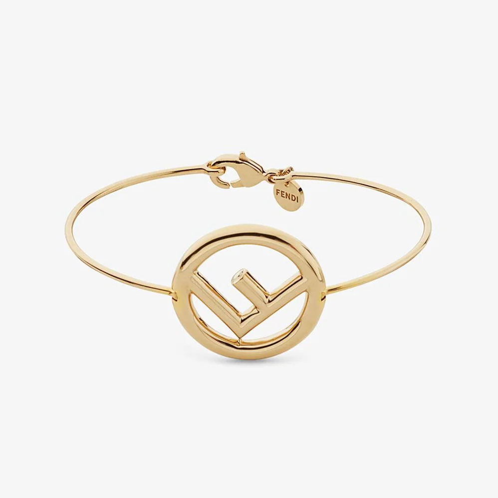 Fendi F is Fendi Bracelet Gold Color Bracelet for Women