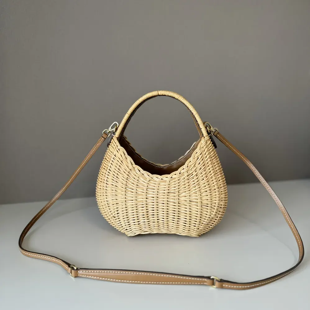 Miu Miu Wander Wicker Handbag for Women