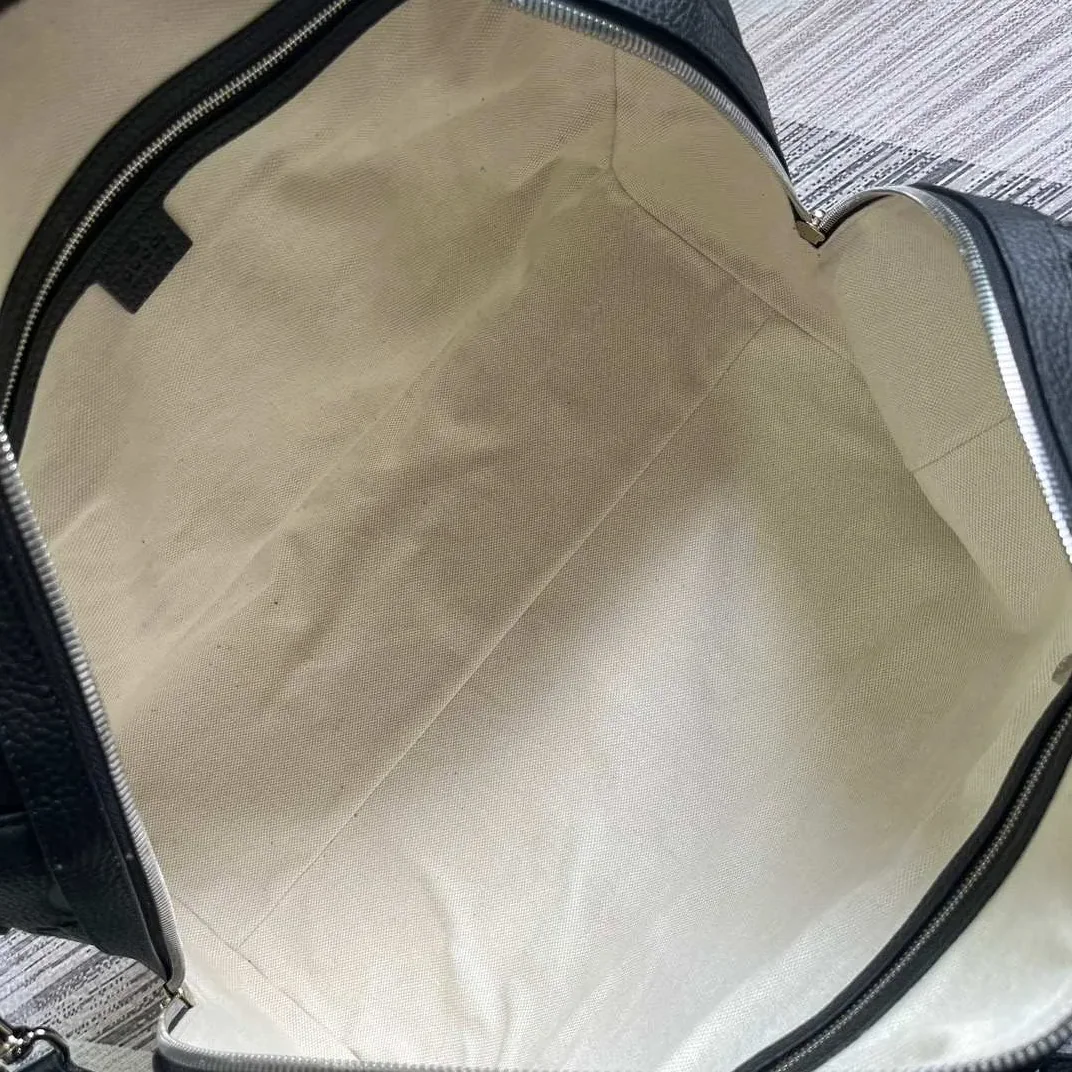 Gucci Jumbo Gg Small Duffle Bag Black / Gucci Jumbo Gg Small Duffle Bag Black /