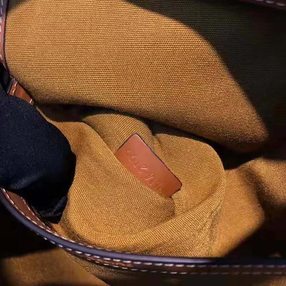 Celine Medium Cabas in Triomphe Canvas for Women in Brown