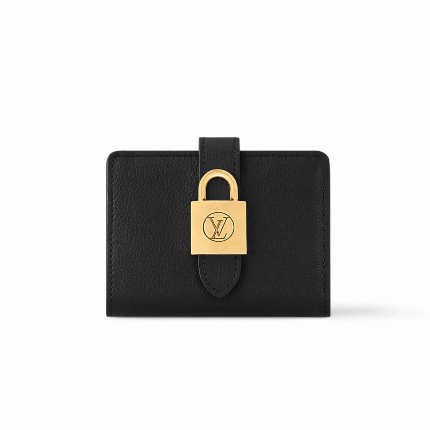 Louis Vuitton Low Key Compact Wallet Black /