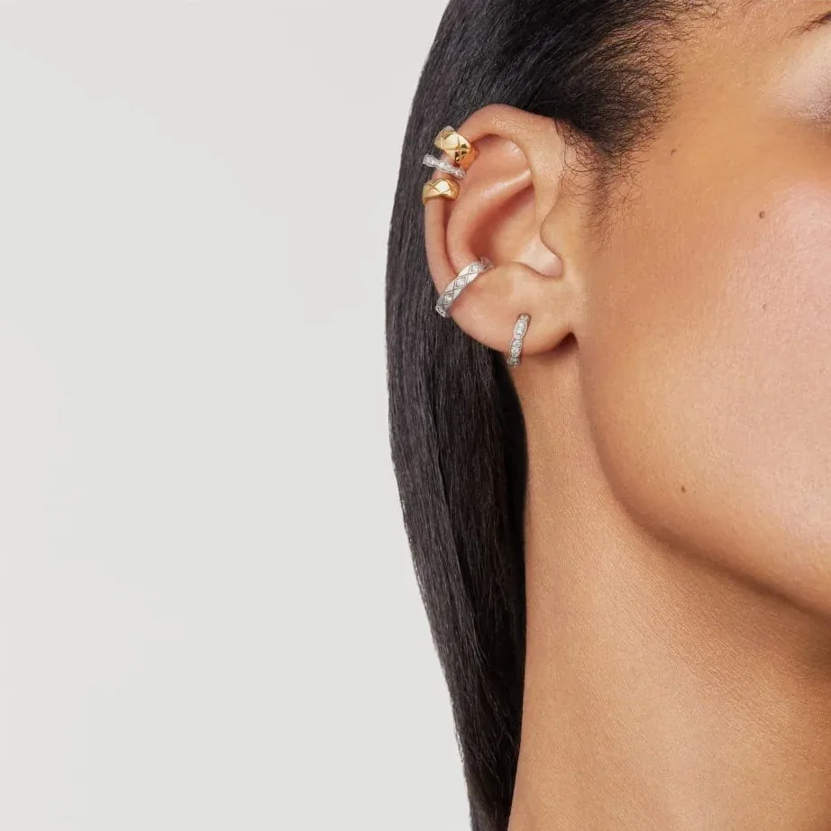 Chanel Coco Crush Single Earring White Gold Chanel Coco Crush Single Earring White Gold