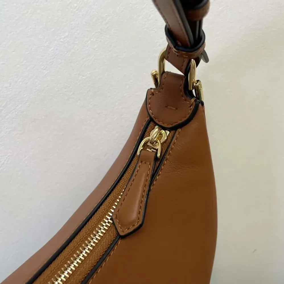 Fendi Fendigraphy Small Brown Leather Bag for Women