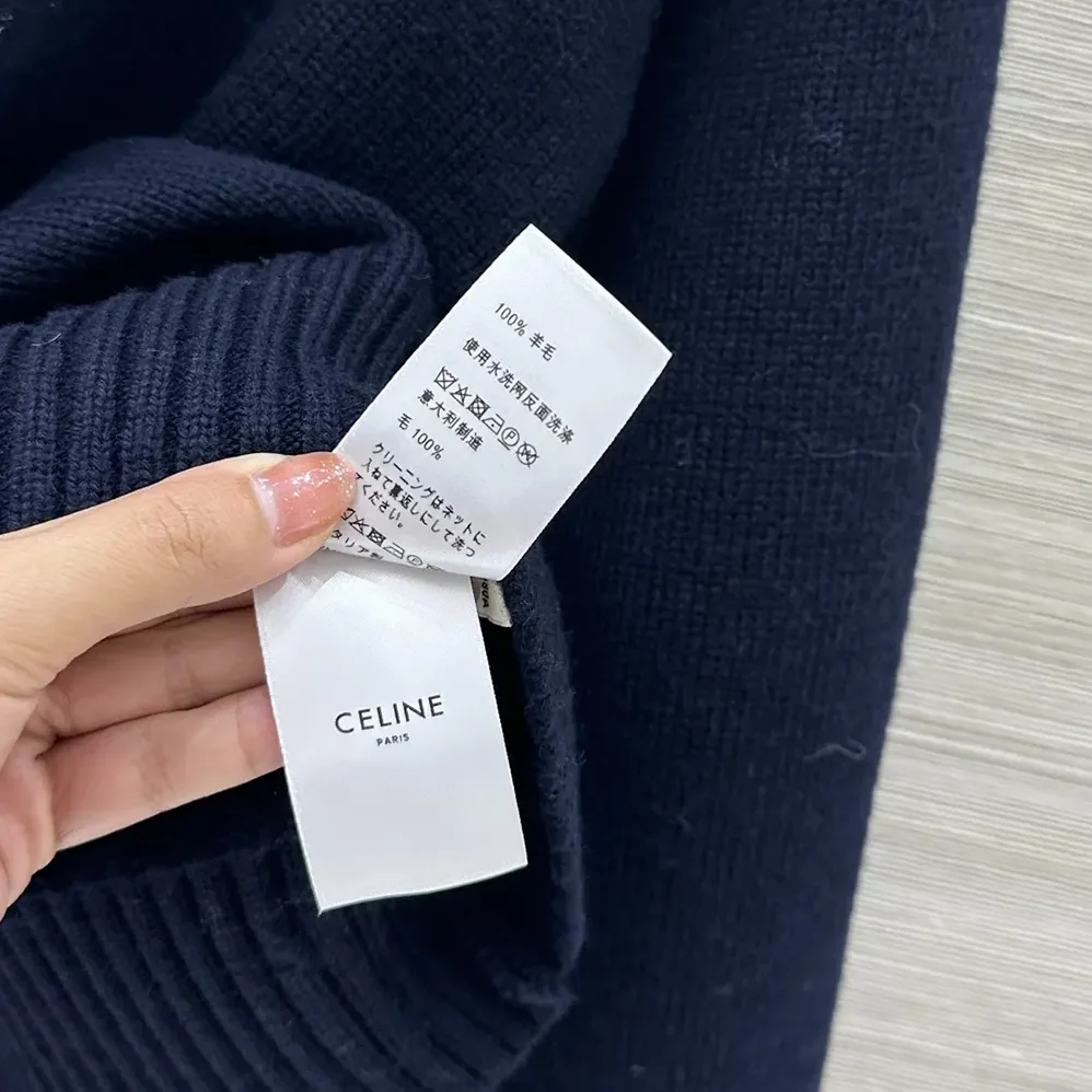 Celine V for Women in Neck Sweater in Cashmere