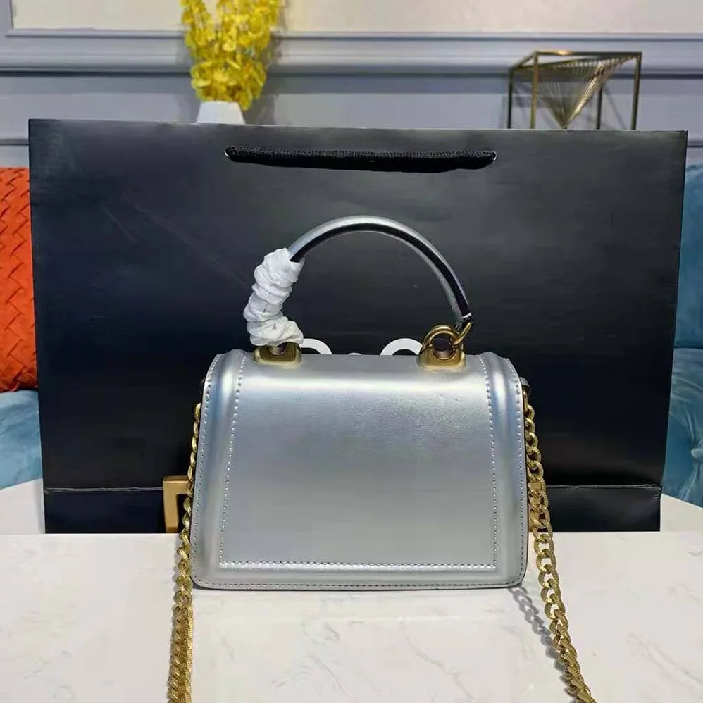 Dolce Gabbana D&G Small Devotion Bag in Mordore Nappa Leather for Women Dolce Gabbana D&G Small Devotion Bag in Mordore Nappa Leather for Women