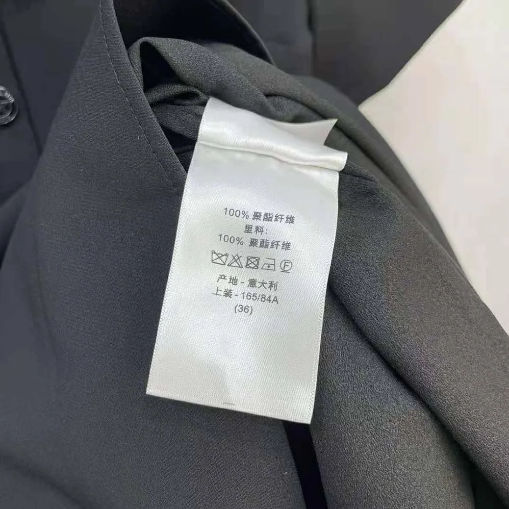 Dior Short Flared Dress Black Wool and Silk for Women Dior Short Flared Dress Black Wool and Silk for Women