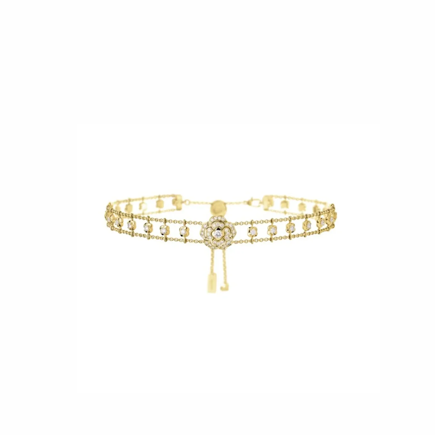 Chanel Bouton De Camélia Choker Yellow Gold Chanel Bouton De Camélia Choker Yellow Gold