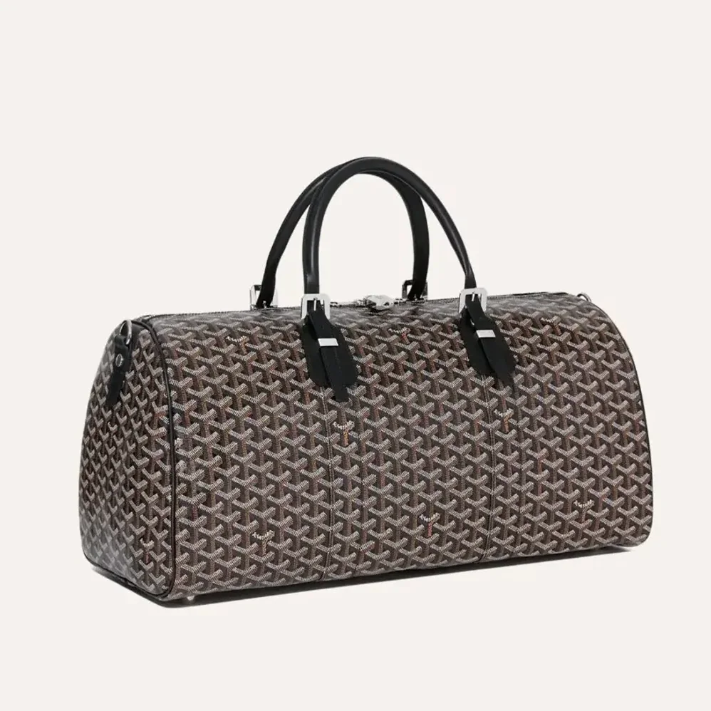 Goyard Boston 50 Bag for Unisex in Black