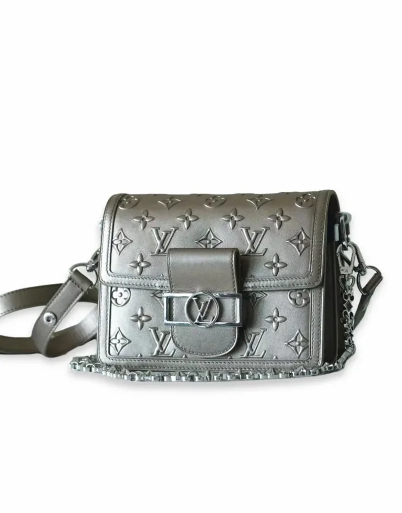 Louis Vuitton Mini Dauphine Taupe / Louis Vuitton Mini Dauphine Taupe /